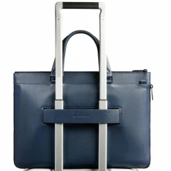 Piquadro Russel Aktentasche RFID Schutz Leder 42 cm Laptopfach