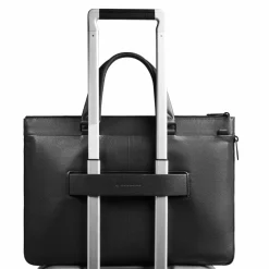 Piquadro Laptoptaschen|Aktentaschen<Russel Aktentasche RFID Schutz Leder 42 cm Laptopfach black