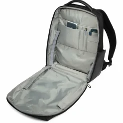 Piquadro Lederrucksäcke|Daypacks<Russel Daypack RFID Schutz Leder 41 cm Laptopfach black