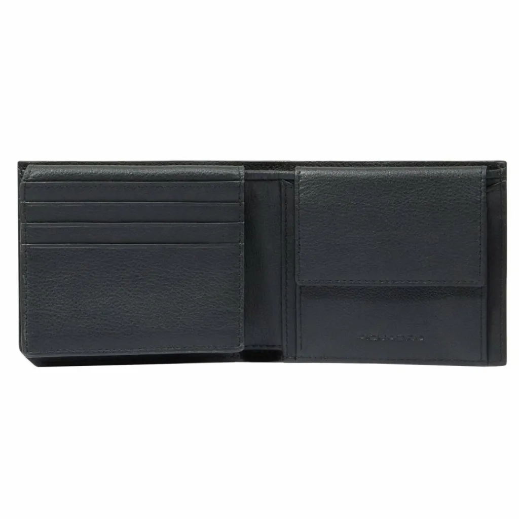 Herren Piquadro Russel Geldbörse RFID Schutz Leder 10.5 cm