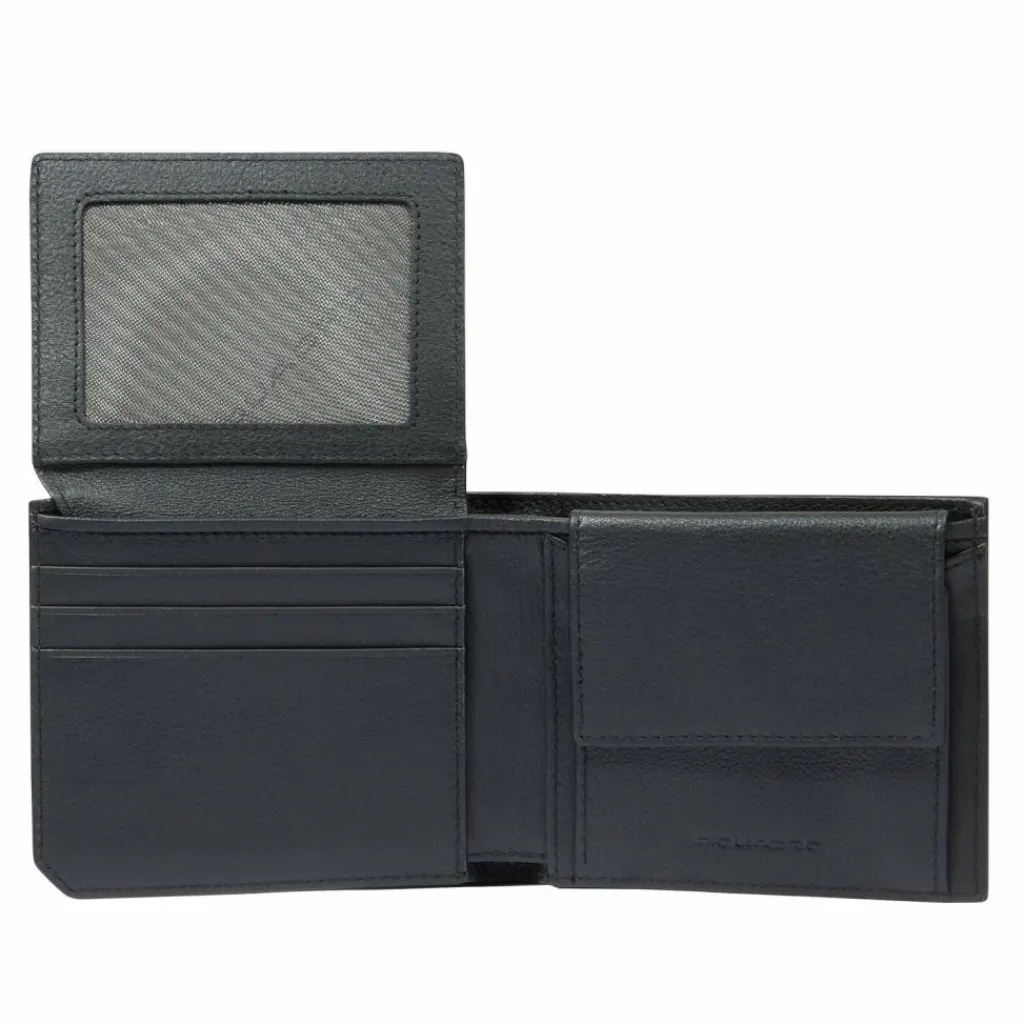 Herren Piquadro Russel Geldbörse RFID Schutz Leder 10.5 cm