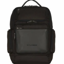 Piquadro Lederrucksäcke|Daypacks<S115 Rucksack Leder 43 cm Laptopfach schwarz