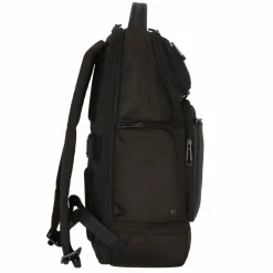 Piquadro Lederrucksäcke|Daypacks<S115 Rucksack Leder 43 cm Laptopfach schwarz