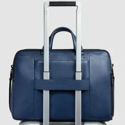 Piquadro Than Aktentasche Leder 30 cm Laptopfach