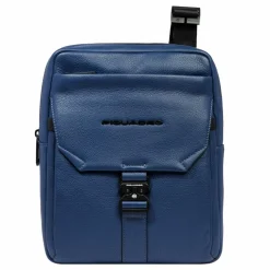 Piquadro Umhängetaschen<Than Umhängetasche RFID Schutz Leder 22 cm blue
