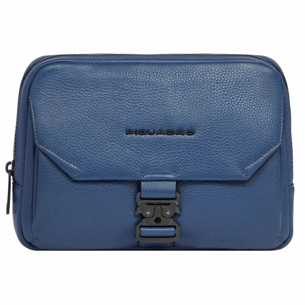 Piquadro Umhängetaschen<Than Umhängetasche Leder 24 cm blue