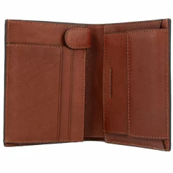 Piquadro Herrengeldbörsen Hochformat<Uomo Geldbörse Leder 9,5 cm cuoio tabacco