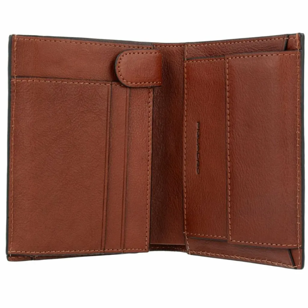 Piquadro Herrengeldbörsen Hochformat<Uomo Geldbörse Leder 9,5 cm cuoio tabacco
