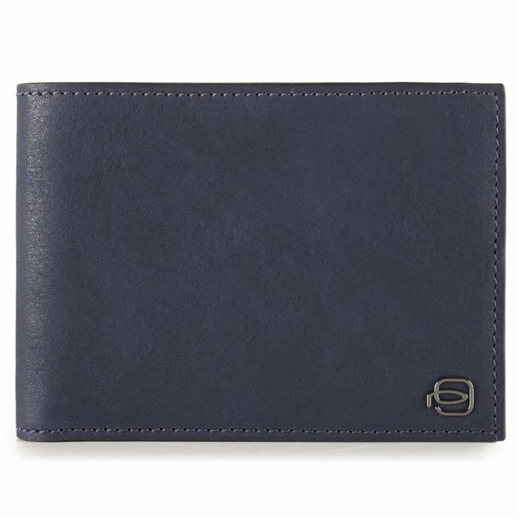 New Piquadro Uomo Geldbörse Leder 12,5 cm blue4