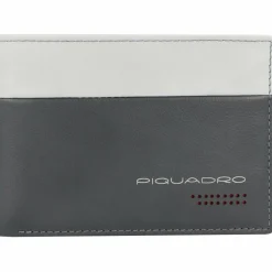 Piquadro Herrengeldbörsen Querformat<Urban Geldbörse RFID Leder 13 cm grey-black