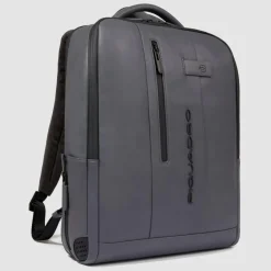 Piquadro Lederrucksäcke|Business-Rucksäcke<Urban Rucksack Leder 41 cm Laptopfach nero