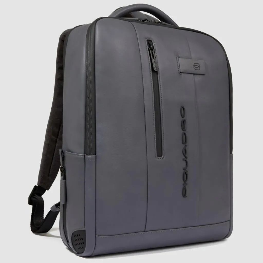 Piquadro Lederrucksäcke|Business-Rucksäcke<Urban Rucksack Leder 41 cm Laptopfach nero