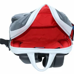 Hot Piquadro Urban Rucksack Leder 39 cm Laptopfach grey black