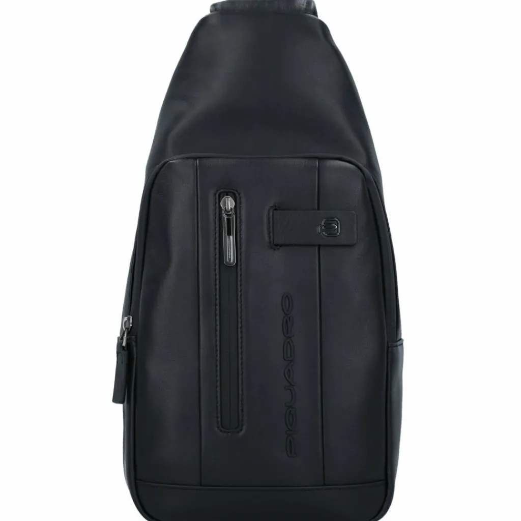 Piquadro Umhängetaschen<Urban Umhängetasche Leder 39 cm black