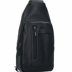 Piquadro Umhängetaschen<Urban Umhängetasche Leder 39 cm black