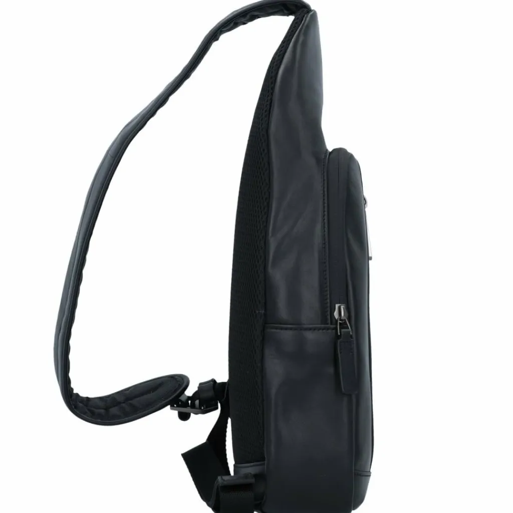 Piquadro Umhängetaschen<Urban Umhängetasche Leder 39 cm black