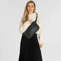 Piquadro Gürteltaschen<Vibe Gürteltasche Leder 30 cm black