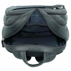 Piquadro Lederrucksäcke|Business-Rucksäcke<Vibe Rucksack Leder 43 cm Laptopfach blau