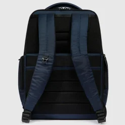 Hot Piquadro W129 Reiserucksack 46 cm Laptopfach mit Dehnfalte blue