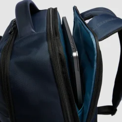 Hot Piquadro W129 Reiserucksack 46 cm Laptopfach mit Dehnfalte blue
