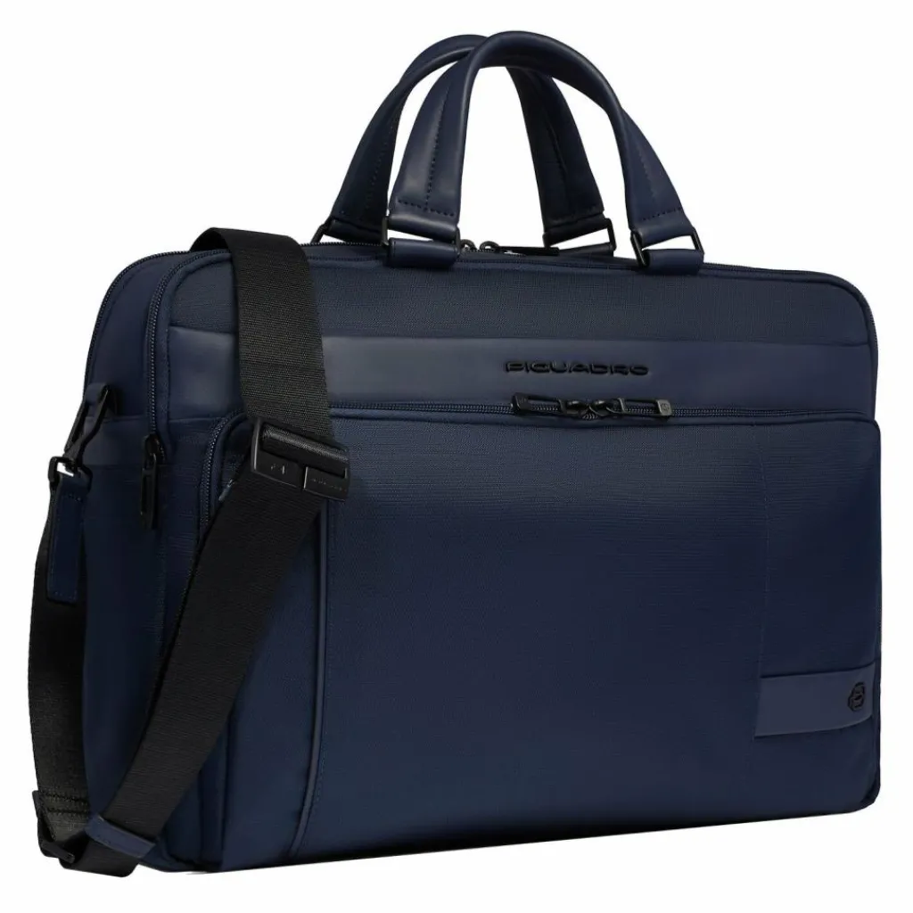 Piquadro Laptoptaschen|Aktentaschen<Wollem Aktentasche 30 cm Laptopfach blue