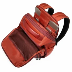 Piquadro Daypacks<Wollem Daypack RFID Schutz 42 cm Laptopfach orange