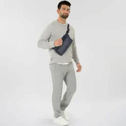 Piquadro Gürteltaschen<Wollem Gürteltasche RFID Schutz Leder 27 cm blue