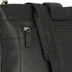 Plevier Bow Schultertasche Leder 30 cm Laptopfach