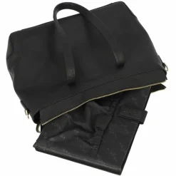 Online Plevier Edge Aktentasche RFID Schutz Leder 40 cm Laptopfach schwarz