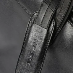 Plevier Laptoptaschen|Aktentaschen<Power Aktentasche Leder 41.5 cm Laptopfach schwarz