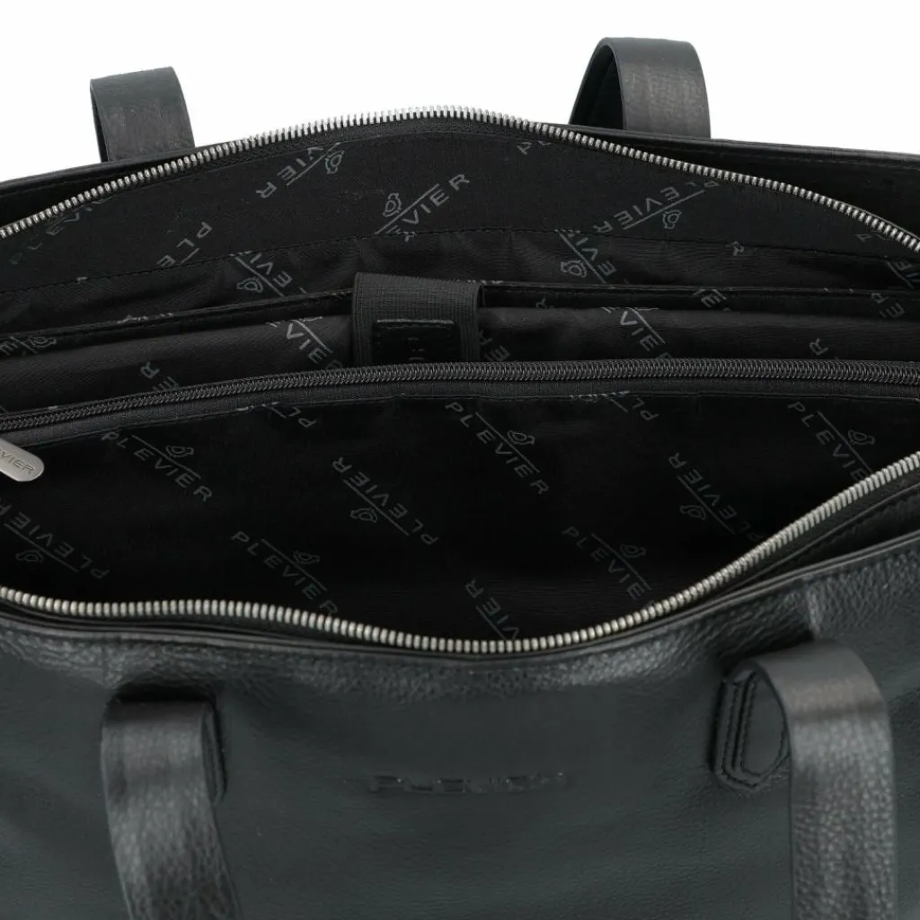 Plevier Power Shopper Tasche Leder 31 cm Laptopfach