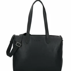 New Plevier Power Shopper Tasche Leder 41 cm Laptopfach schwarz