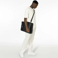 New Plevier Power Shopper Tasche Leder 41 cm Laptopfach schwarz