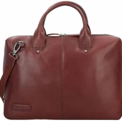 Plevier Laptoptaschen|Aktentaschen<Rock Basalt Aktentasche Leder 41 cm Laptopfach dunkelbraun