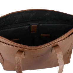 Plevier Rock Shopper Tasche Leder 41 cm Laptopfach