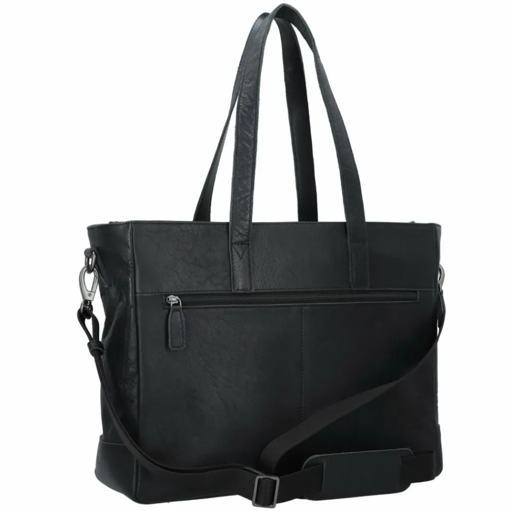 Plevier Rock Shopper Tasche Leder 41 cm Laptopfach