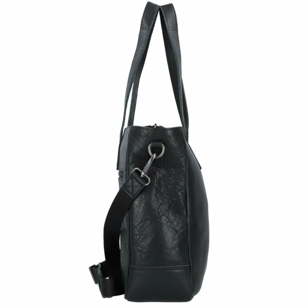 Plevier Rock Shopper Tasche Leder 41 cm Laptopfach