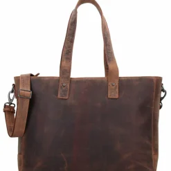 Plevier Shopper Tasche Leder 41 cm Laptopfach