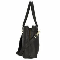 Plevier Structure Antilla Schultertasche RFID Schutz Leder 40 cm Laptopfach