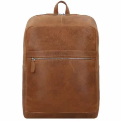 Sale Plevier Urban Daypack Leder 43 cm Laptopfach cognac