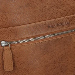 Sale Plevier Urban Daypack Leder 43 cm Laptopfach cognac