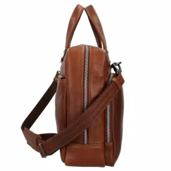 Plevier Laptoptaschen|Aktentaschen<Vintage Bill Aktentasche Leder 40 cm Laptopfach cognac