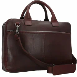 Plevier Vintage Larry Aktentasche Leder 40 cm Laptopfach