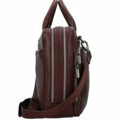 Plevier Vintage Larry Aktentasche Leder 40 cm Laptopfach