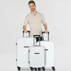 Polestream Strz by Asteroid 4 Rollen Kofferset 3-teilig mit Dehnfalte