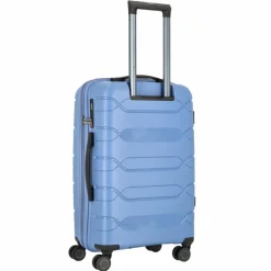 Sale Polestream Strz by Asteroid 4 Rollen Kofferset 3-teilig mit Dehnfalte ice blue