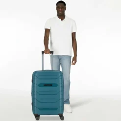 Discount Polestream Strz by Asteroid 4 Rollen Trolley M 64 cm mit Dehnfalte deepsea green