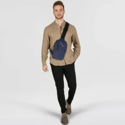 Outlet Polestream Strz by Barcelona Umhängetasche 20,5 cm blue