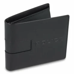 Police Herrengeldbörsen Querformat<Geldbörse Leder 11 cm black