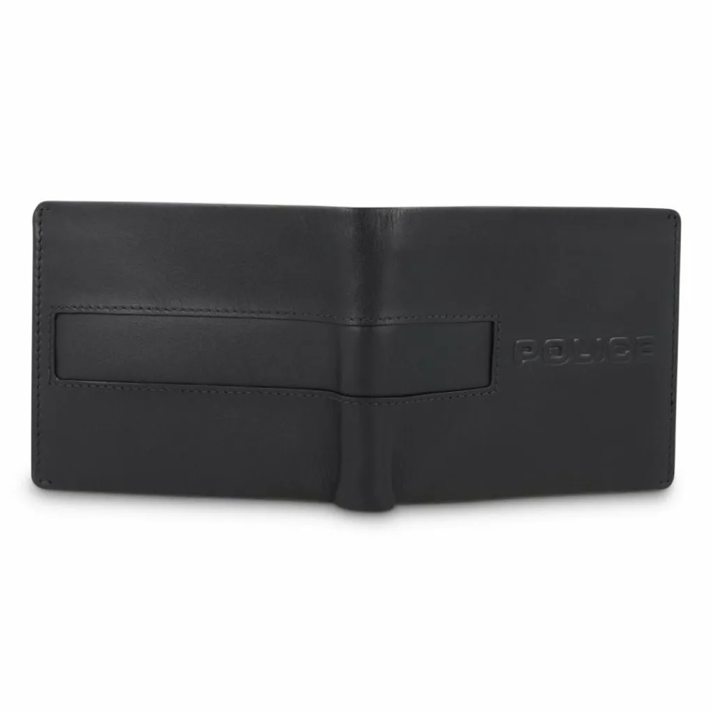Police Herrengeldbörsen Querformat<Geldbörse Leder 11 cm black